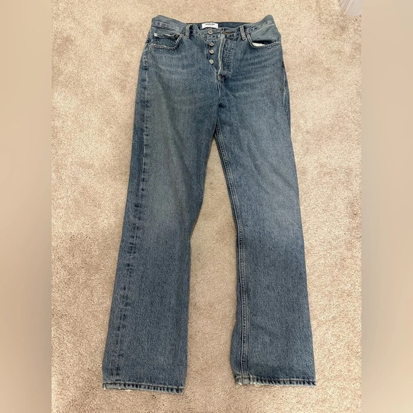 Agolde 90'S PINCH WAIST HIGH RISE STRAIGHT 27 - Picture 3 of 5